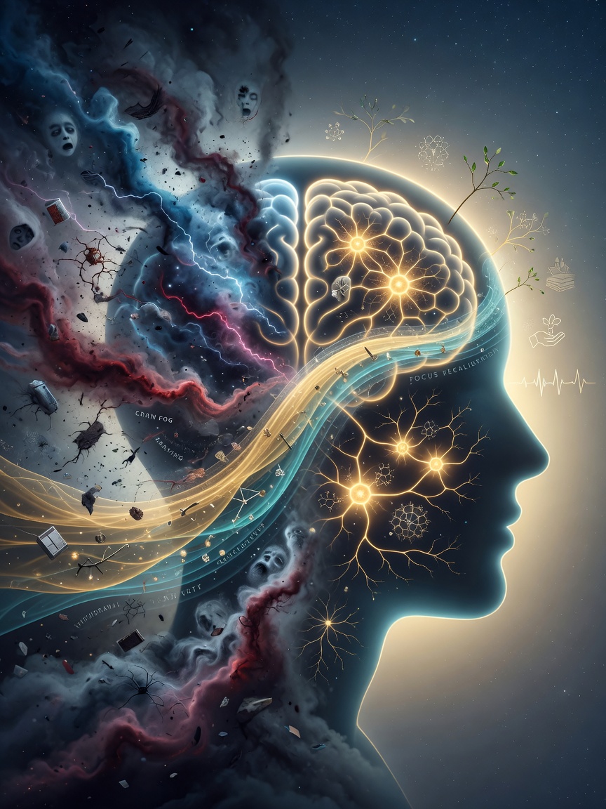 The brain's reward pathway and prefrontal cortex — key neural regulation areas during smoking cessation